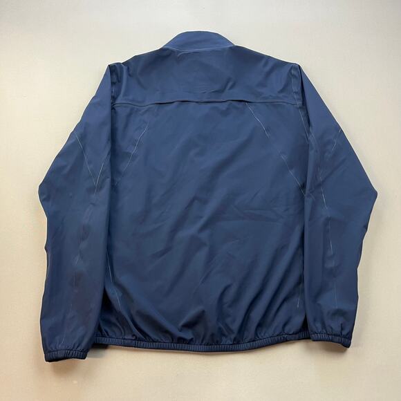 Aether First Light Jacket Windbreaker Womens 1 XS Navy Blue Performance Full Zip - Picture 4 of 8